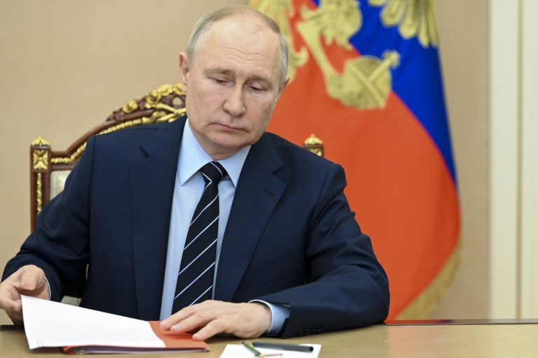 Ruský prezident Vladimir Putin. Foto: TASR/AP