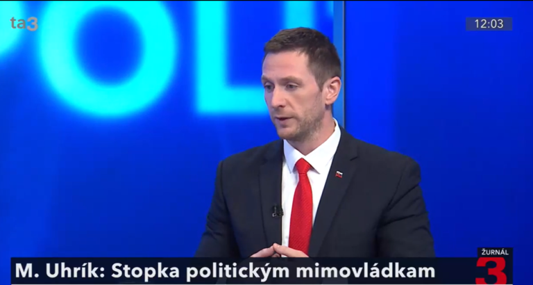 Záznam z relácie. Zdroj: ta3.com