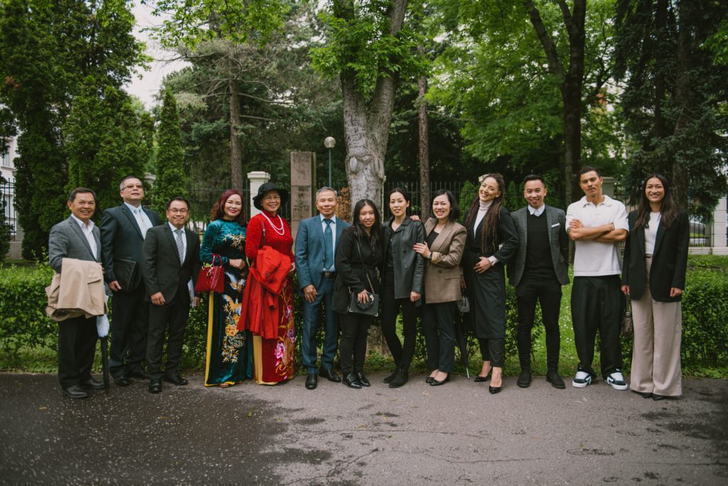 Rodina Niki Trang Pham - prvá a druhá generácia Vietnamcov na Slovensku. Foto: archív Niki Trang Pham