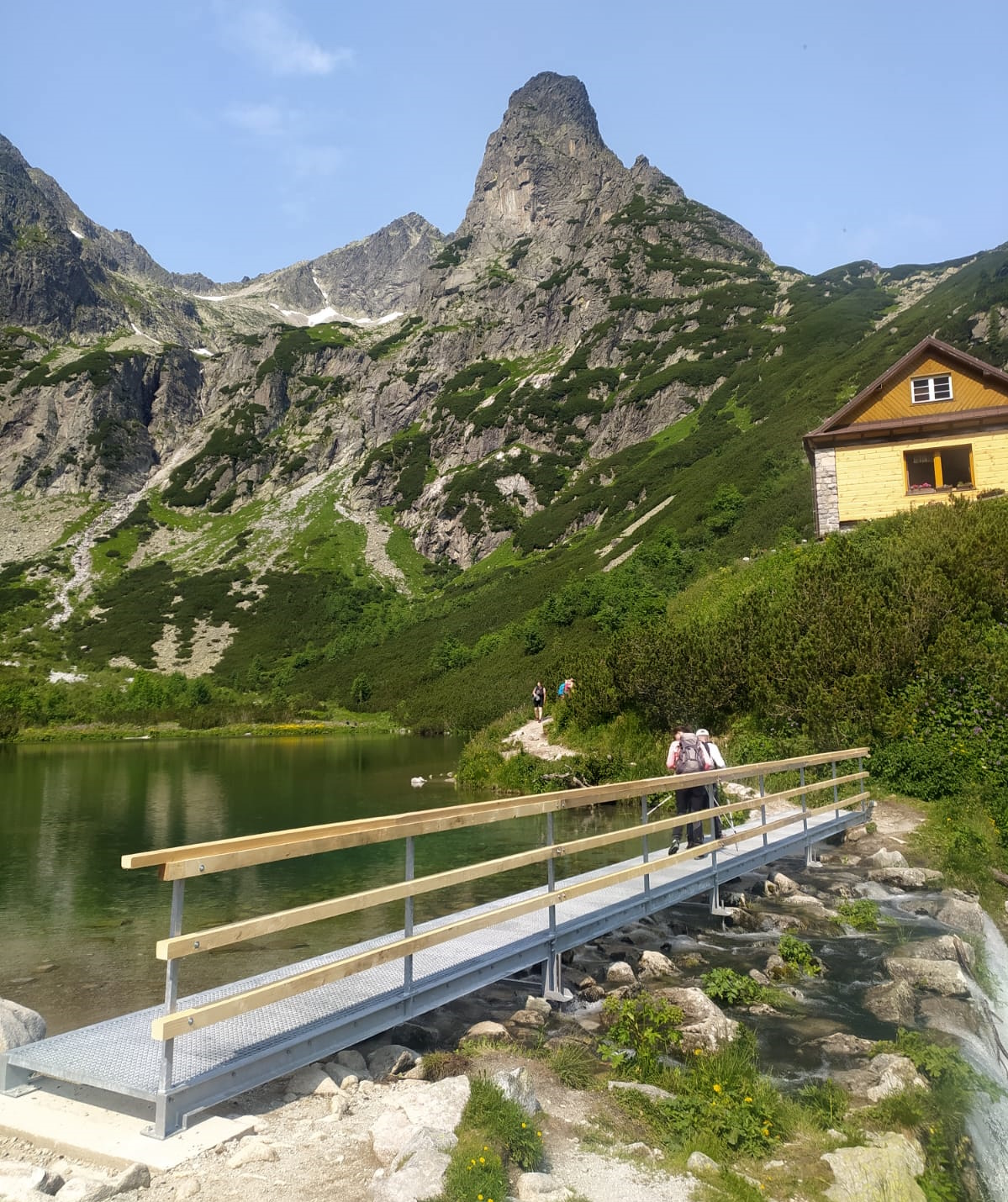 Trasa v doline Zeleného plesa je vďaka novému mostu bez obmedzení