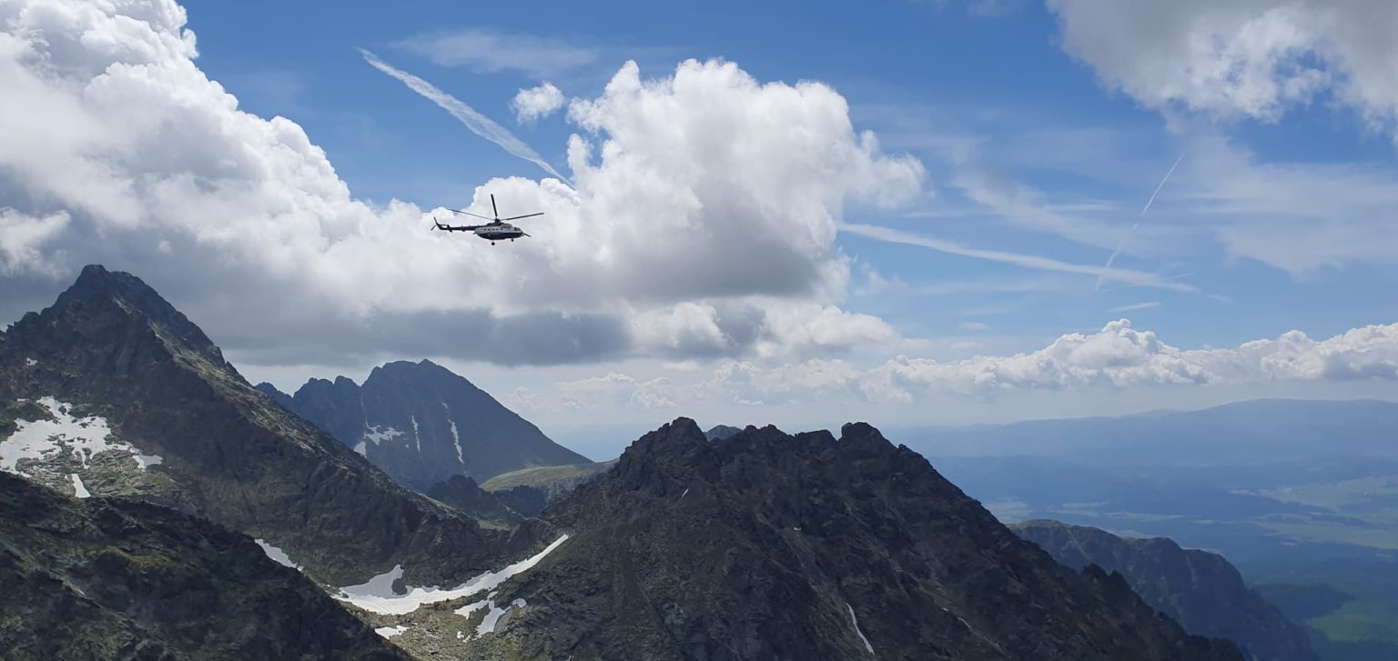 HZS bola požiadaná poľskou horskou službou TOPR o pomoc pri pátraní po nezvestnom 22-ročnom bieloruskom turistovi. Foto: hzs.sk
