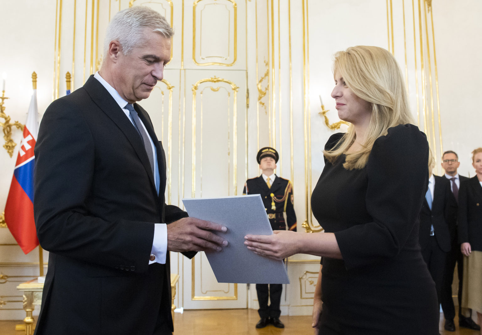 Ivan Korčok a Zuzana Čaputová. Foto: Martin Baumann/TASR