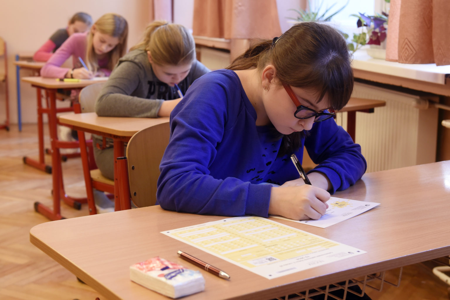 Deti v škole. Foto: Radovan Stoklasa/TASR 