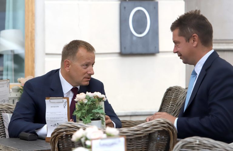 Boris Kollár a Andrej Doležal. Foto: Ján Krošlák/TASR
