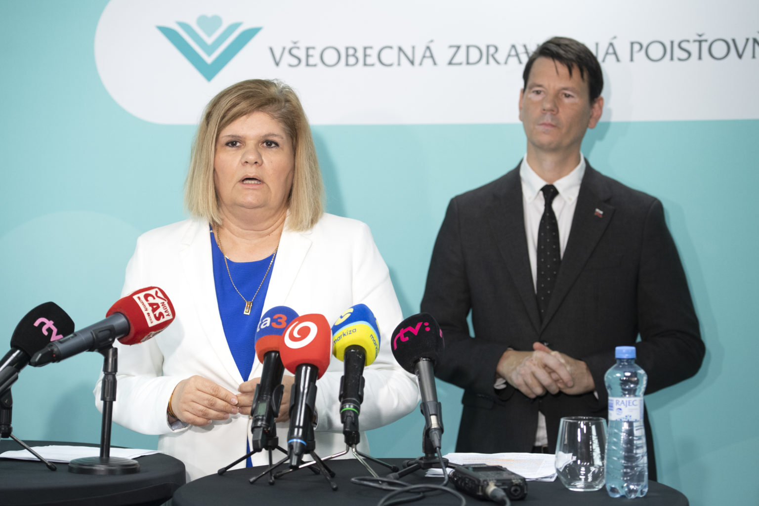 Beata Havelková a Michal Palkovič. Foto: Pavel Neubauer/TASR