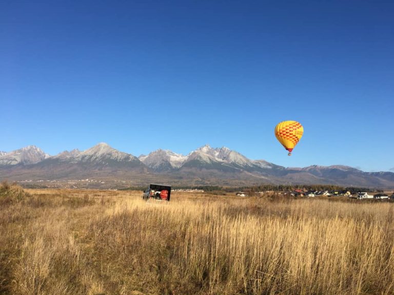 Novinkou letnej sezóny v Tatrách je raňajkový balón