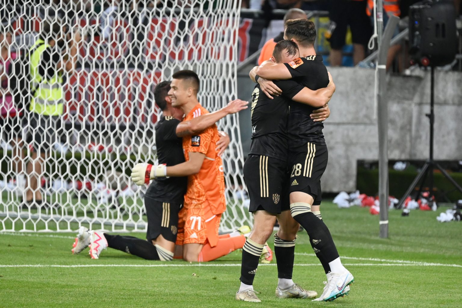 FC Spartak Trnava - Lech Poznaň. Zdroj:TASR foto Lukáš Grinaj