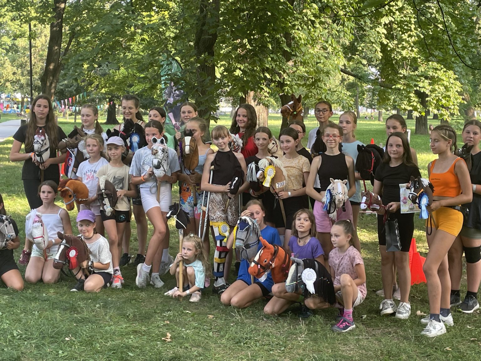 Preteky v Hobby Horse. FOTO: redakcia