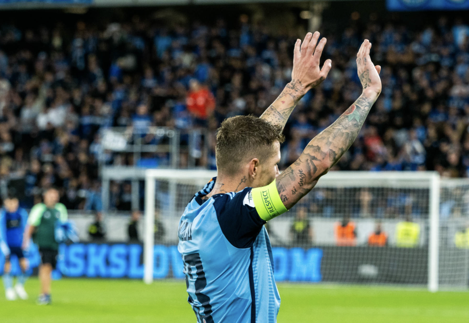 Juraj Kucka počas zapasu tretieho predkola Ligy majstrov Slovan Bratislava - Maccabi Haifa Zdroj FB/ŠK SLOVAN
