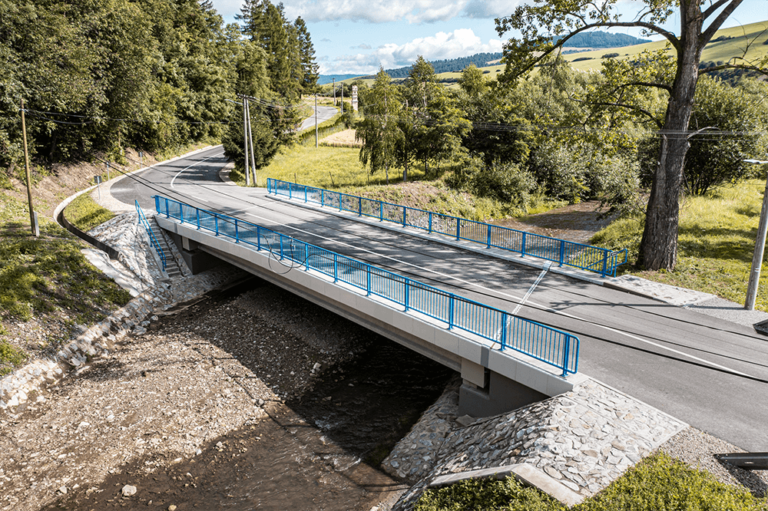 Nový most v Nižnom Slavkove. Foto: sucpsk.sk
