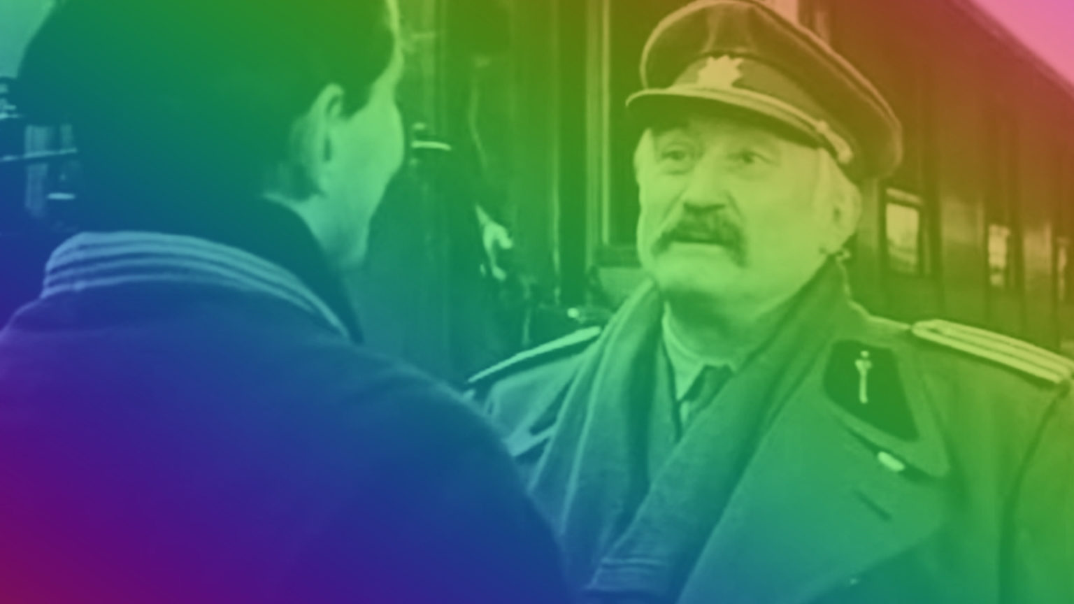 Pavel Landovský ako major Haluška "Terazky" vo filme Čierni baroni. Zdroj: Reprofoto Youtube