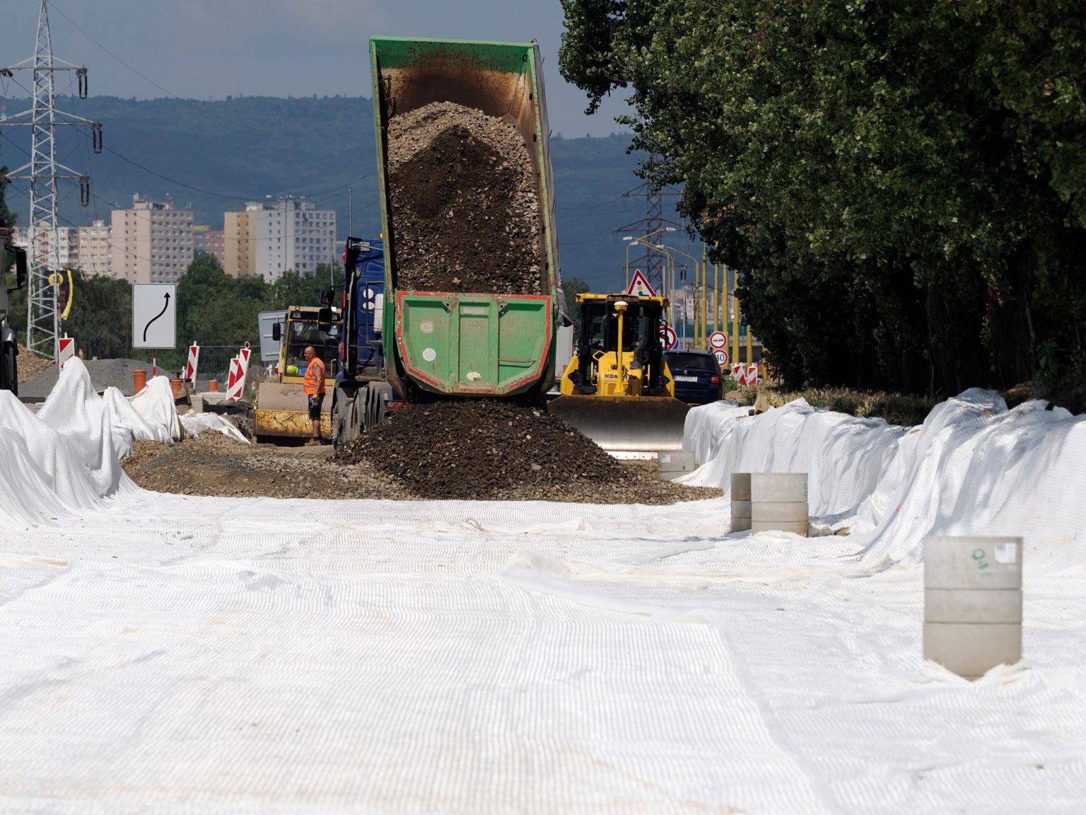 Slanecká cesta. FOTO: Košice - Mesto Košice