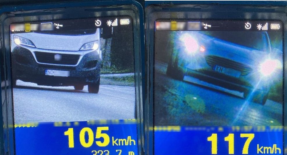 Policajti namerali dvoch vodičov, ktorí prekročili rýchlosť. FOTO: polícia