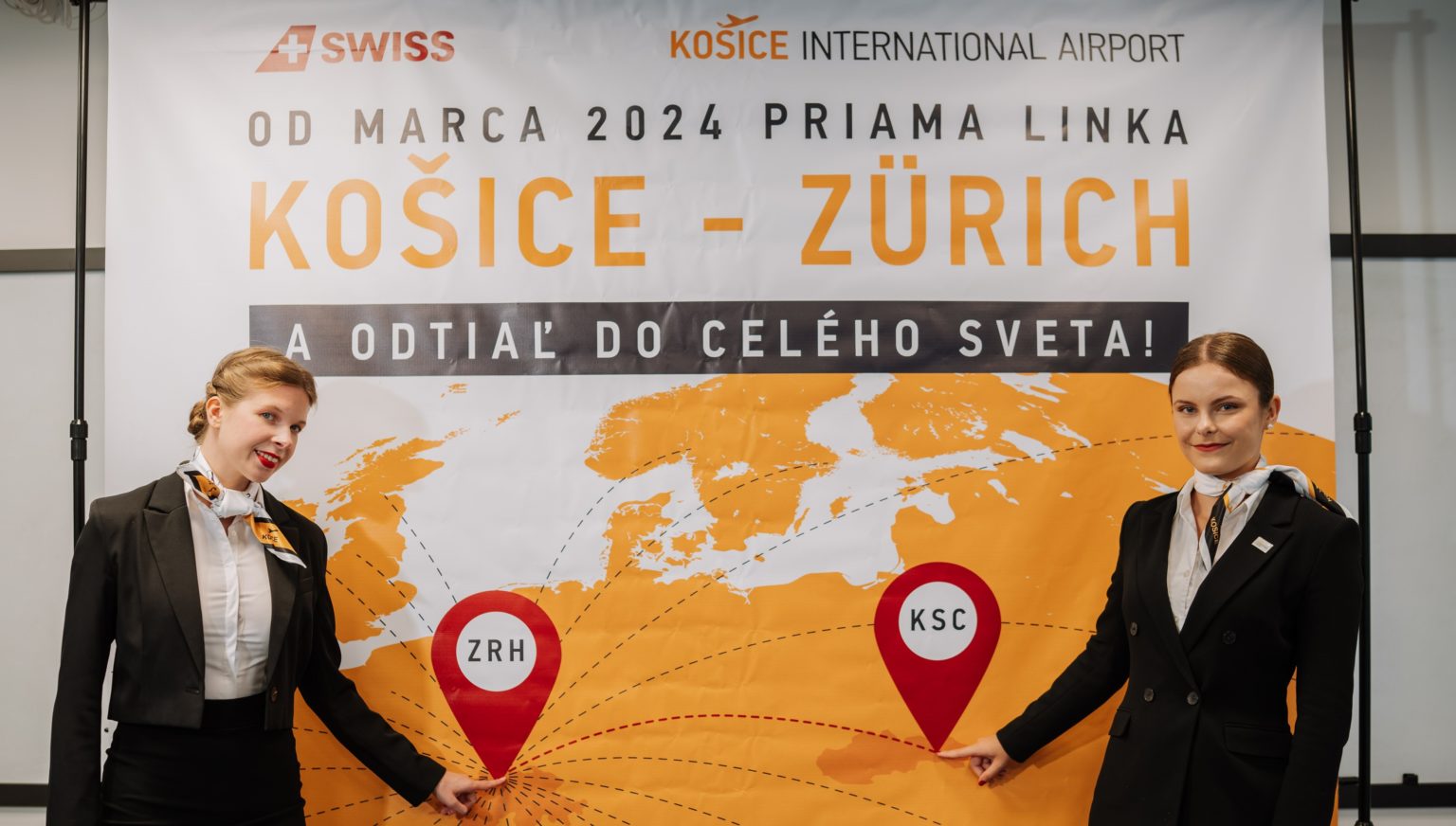 Linka začne lietať v marci 2024. FOTO: Letisko Košice