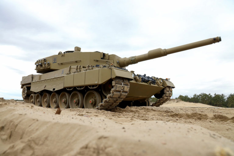 Leopard 2A4. Foto: MO SR
