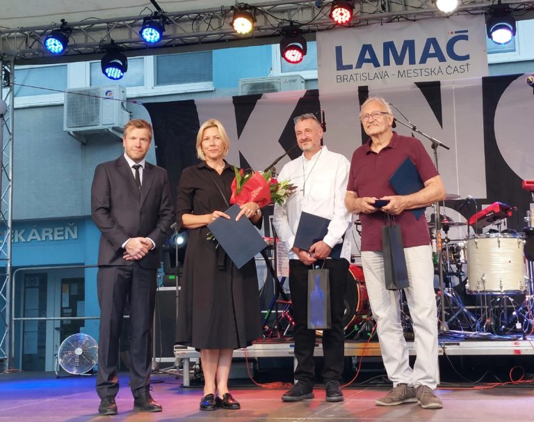 Mestská časť Lamač ocenila tri významné osobnosti