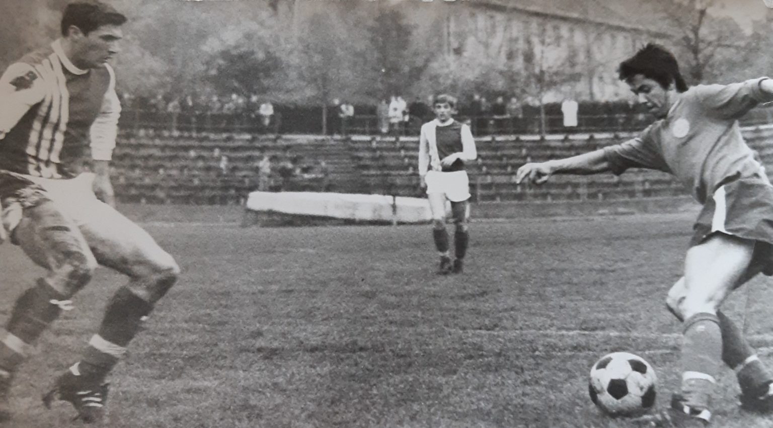 Miroslav Gerhát (vpravo) v martinskom drese. Foto: archív MG