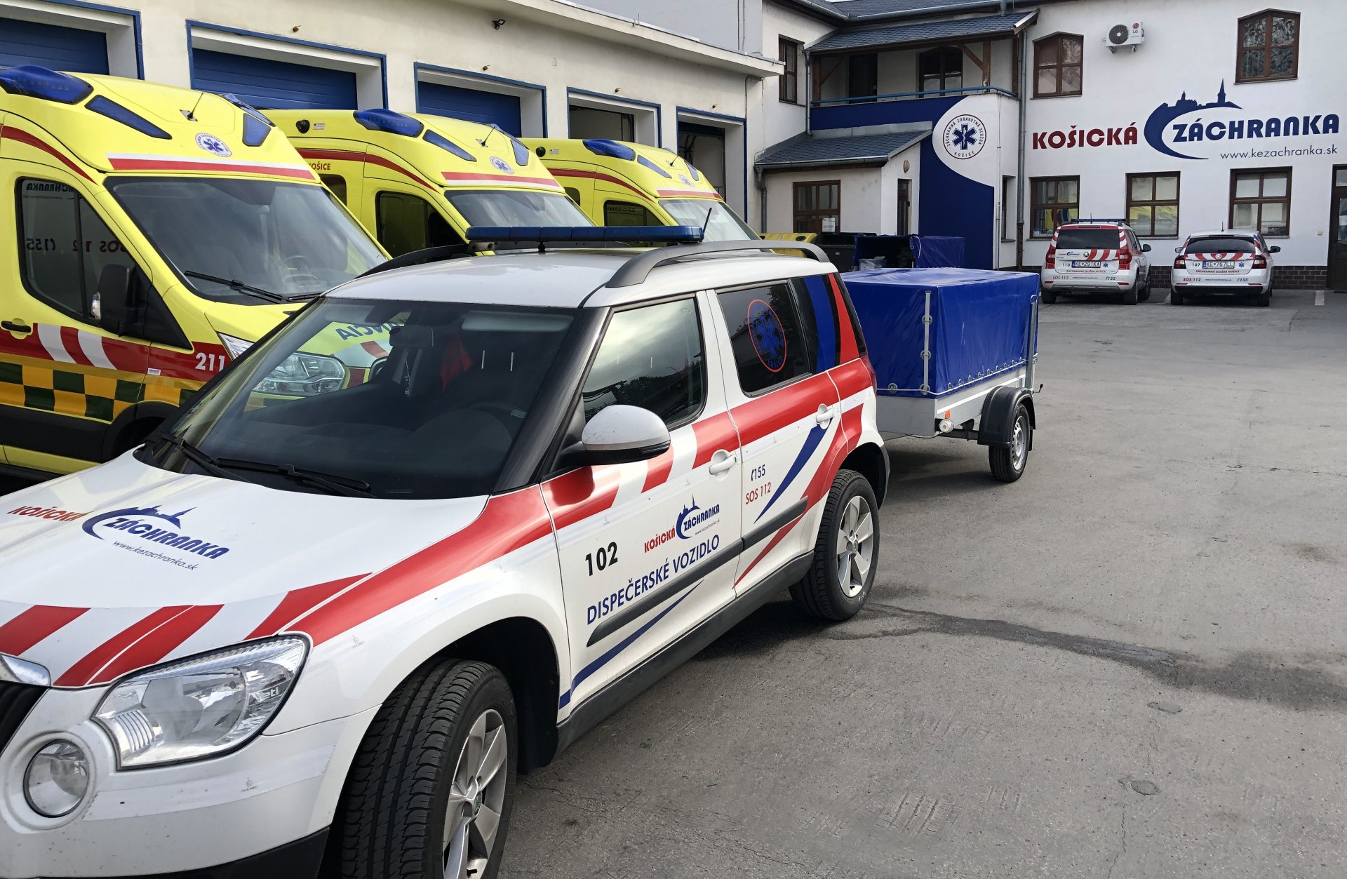 Košická Záchranná služba posilňuje svoju výbavu novými vozidlami a novou technikou