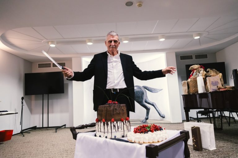 Maestro Huba pred dôležitým životným rezom. Foto: FB SND