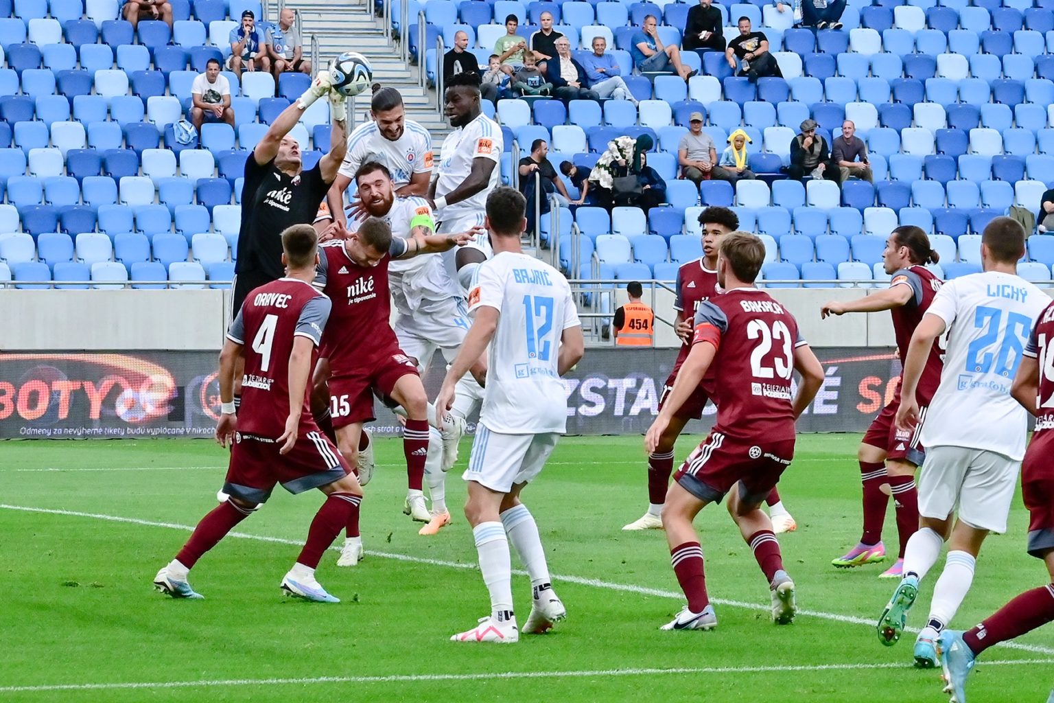 Podbrezová naposledy podľahla na Slovane 2:3. Foto: FB FK Podbrezová