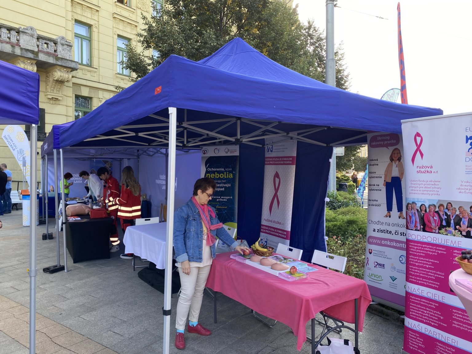 Deň zdravia pred úradom KSK.