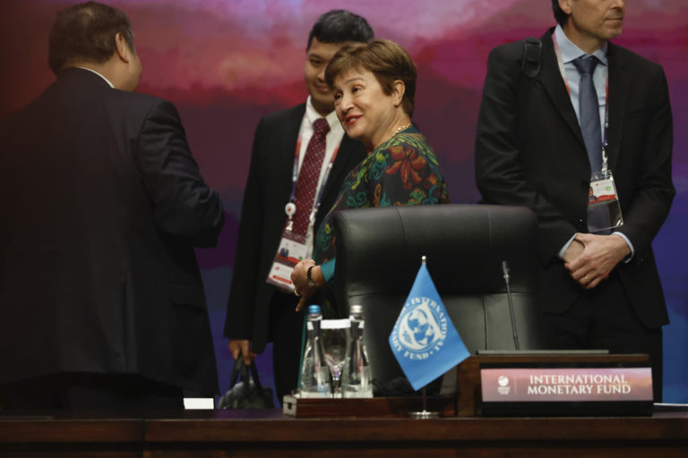 Šéfka MMF Kristalina Georgievová. Foto: TASR/AP