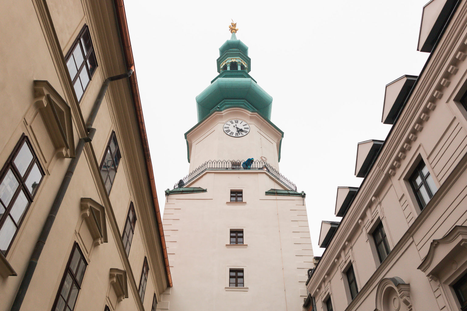 Dominanta Bratislavy - Michalská veža. Foto: MMB Bratislava.