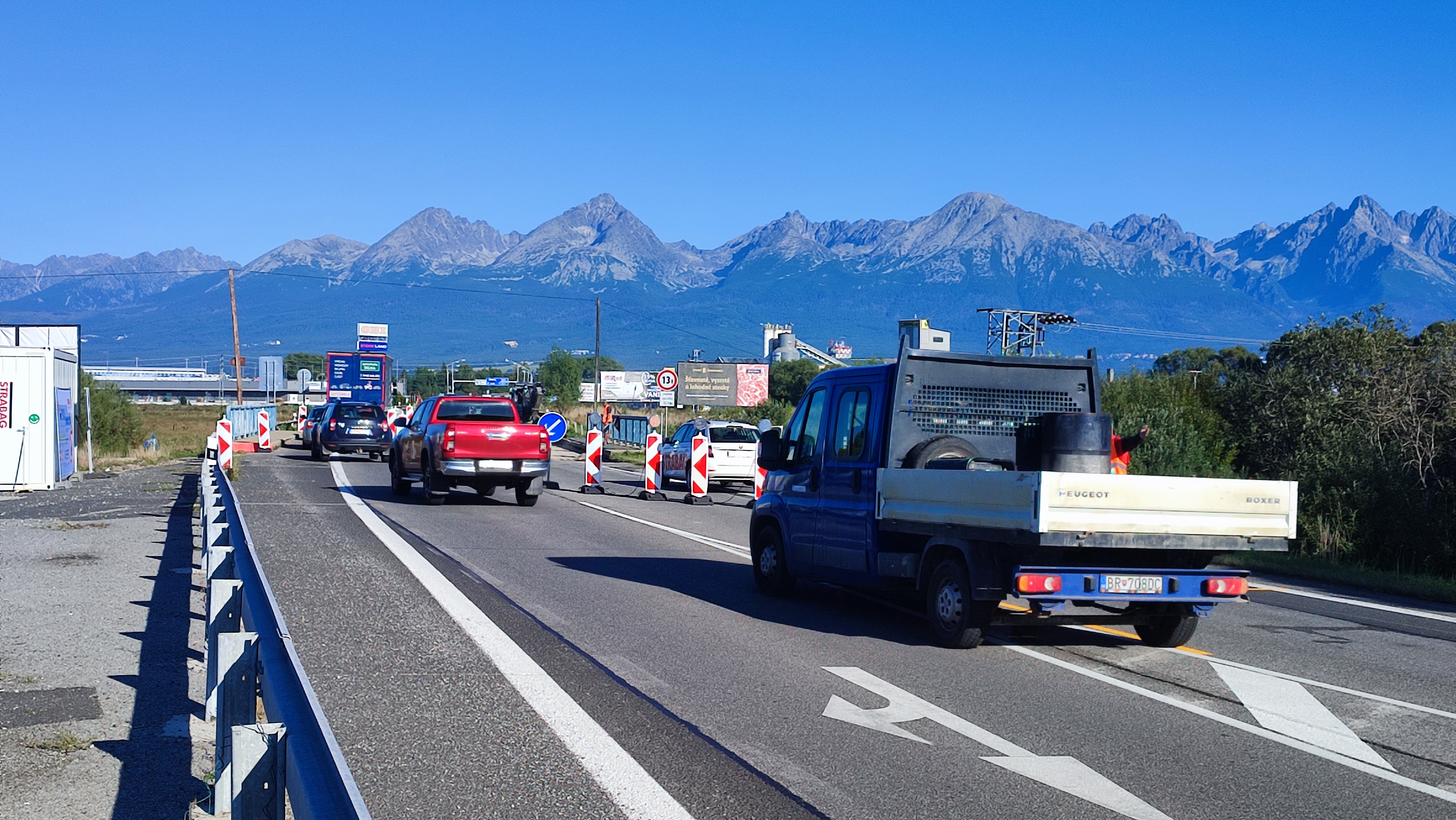 Oprava mosta na mesiace spomalí dopravu pod Tatrami