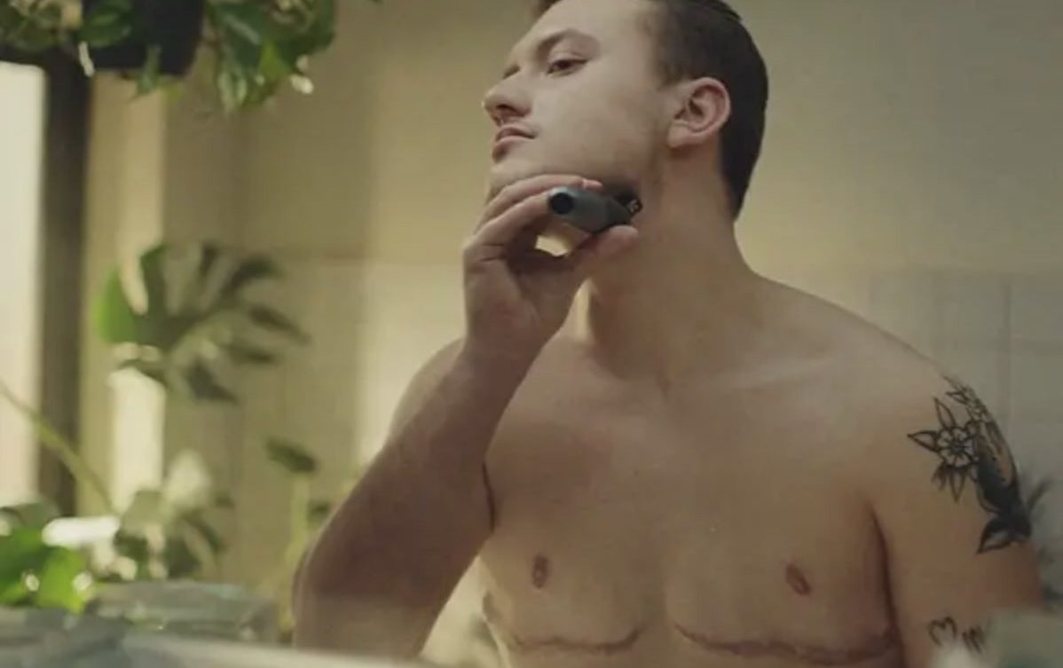 Transrodová modelka menom Michael. Zdroj: Braun/Telegraph.