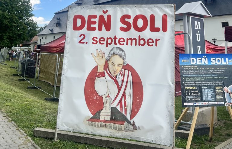 Deň soli v Solivare. FOTO: Jana Kočišova Čižová