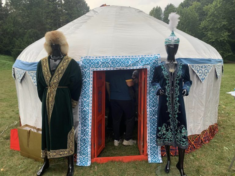 V Banskej Bystrici postavili Kazašskú jurtu