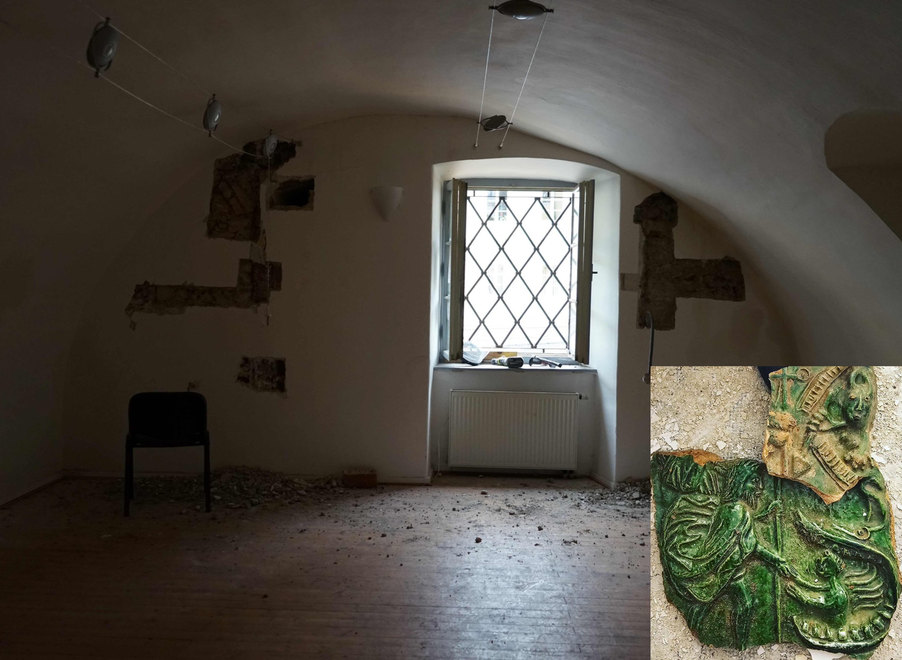 Výskumy v požiarom zničenom objekte Berggerichtu vydávajú prvé tajomstvá