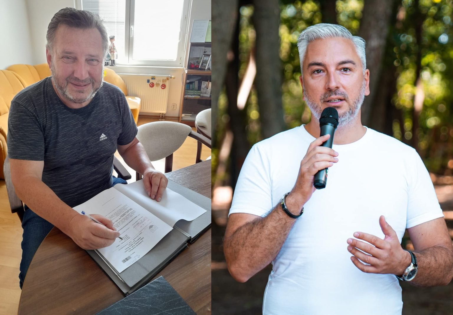 Na kauzy SC KSK už dlhodobo poukazuje krajský poslanec Miloš Ihnát. Posledná odpoveď predsedu KSK ho nazlostila. FOTO: M.I., R.T.