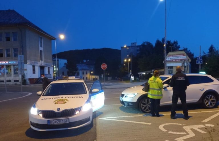 Mestskí policajti sa v Banskej Bystrici zamerali na taxikárov