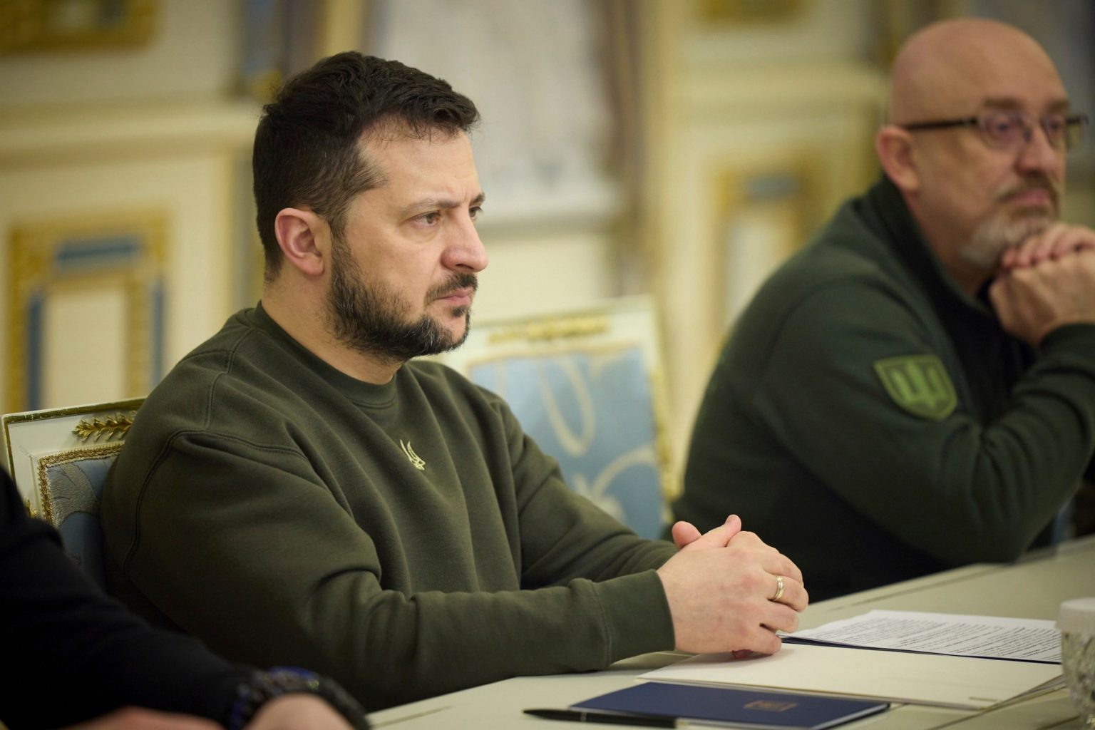 Volodymyr Zelenskyj a Oleksij Reznikov. Foto: Profimedia