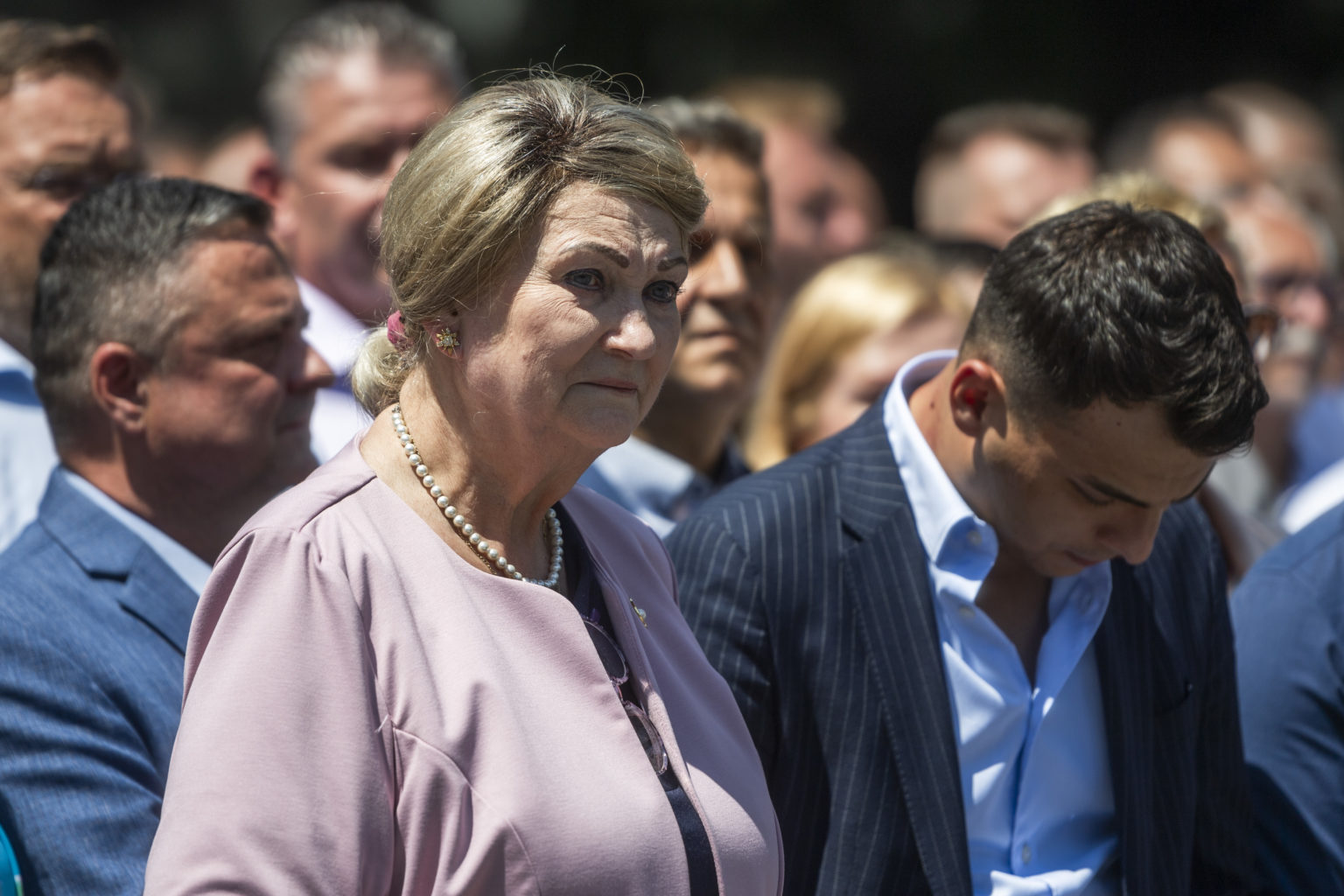 Anna Záborská a Peter Pollák. FOTO TASR/Jaroslav Novák