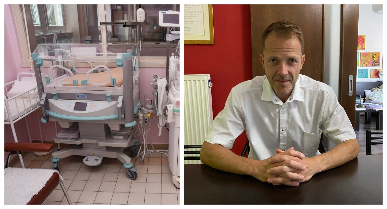 Názor na redukciu pôrodníc nám vysvetlil primár gynekologicko-pôrodnickej kliniky FN TN Peter Kaščák. Foto: Gynekologicko-pôrodnícke oddelenie NsP Myjava/Facebook, Trenčiansky Štandard