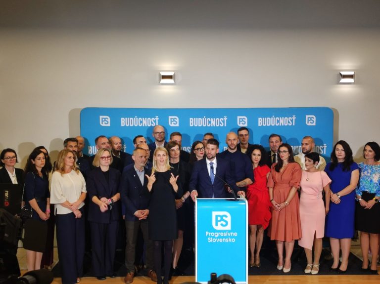 Progresívne Slovensko. Foto: Gabriel Koscelanský
