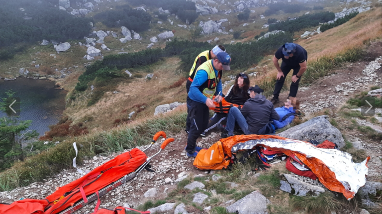 Horskí záchranári zachránili 48-ročnú ukrajinskú turistku