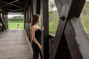 Unikátny krytý drevený most v Kluknave je jediný svojho druhu na Slovensku