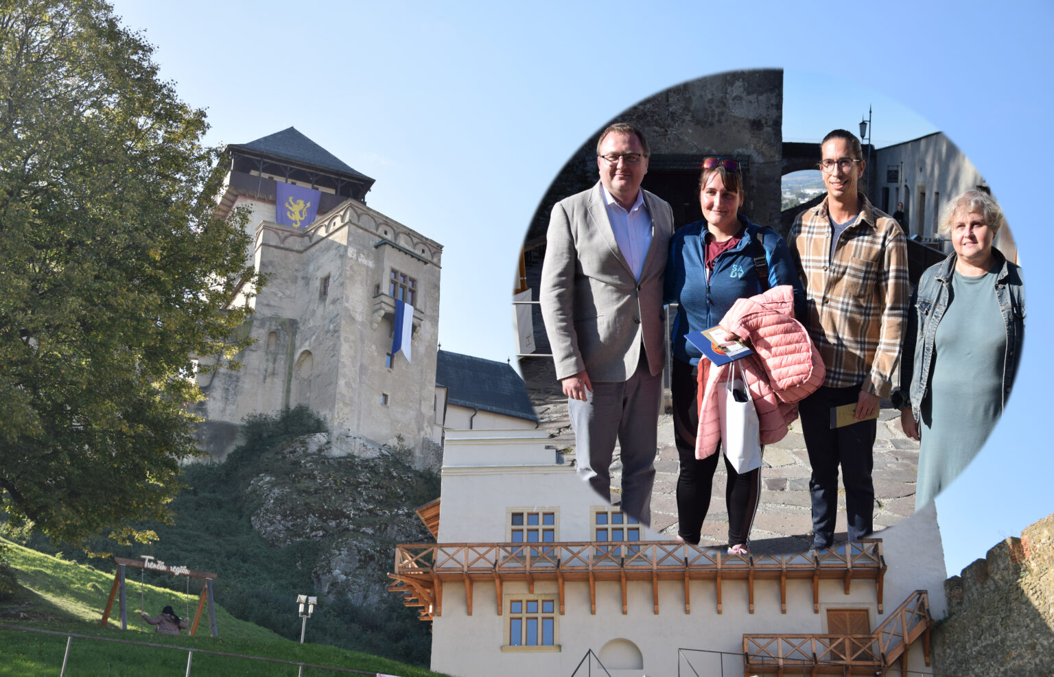 Za približne dva mesiace navštívilo Trenčiansky hrad viac ako 50-tisíc návštevníkov. Foto: Rasťo Harakal