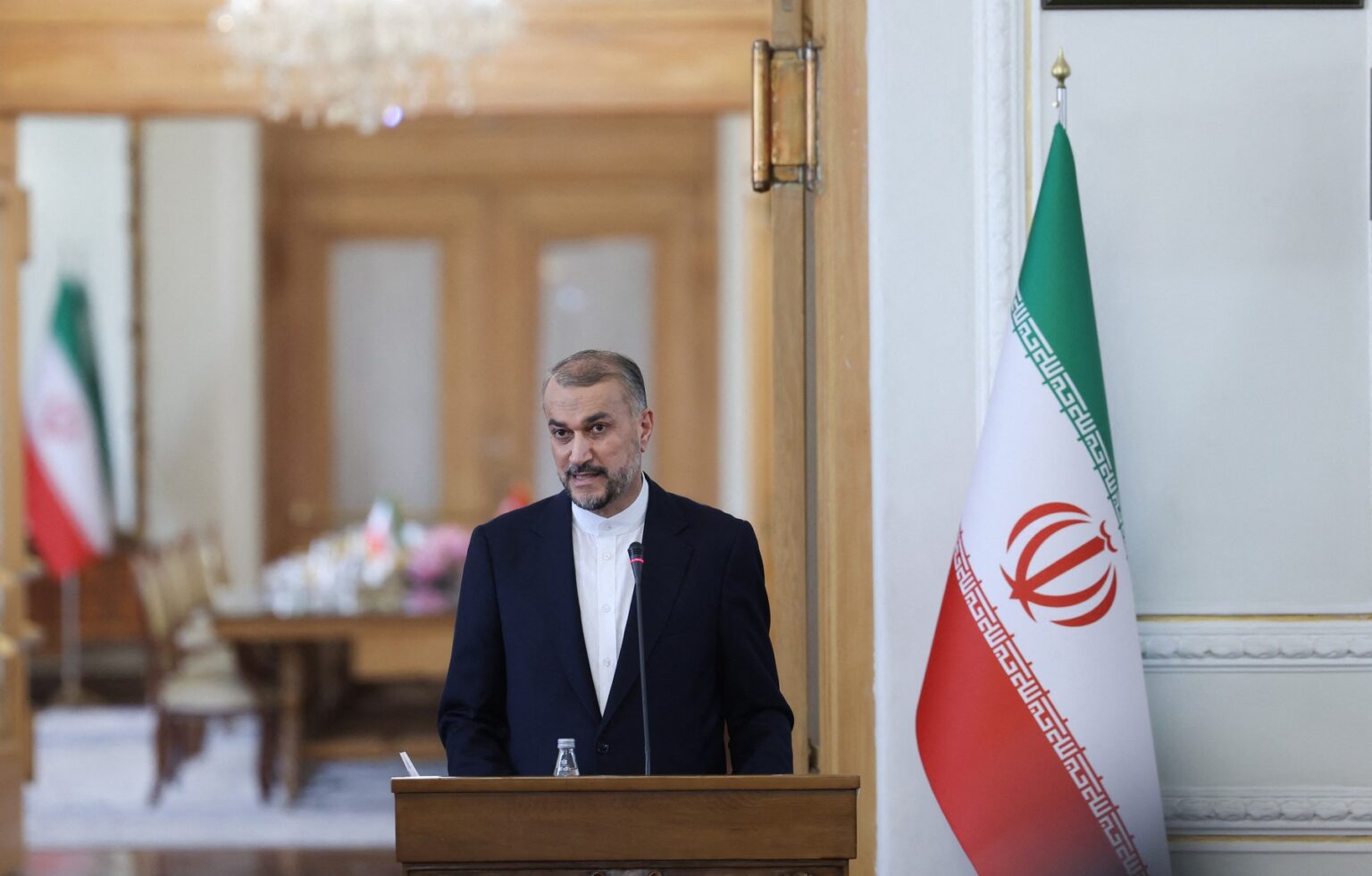 Hosejn Amir Abdollahija. Foto: Profimedia.sk