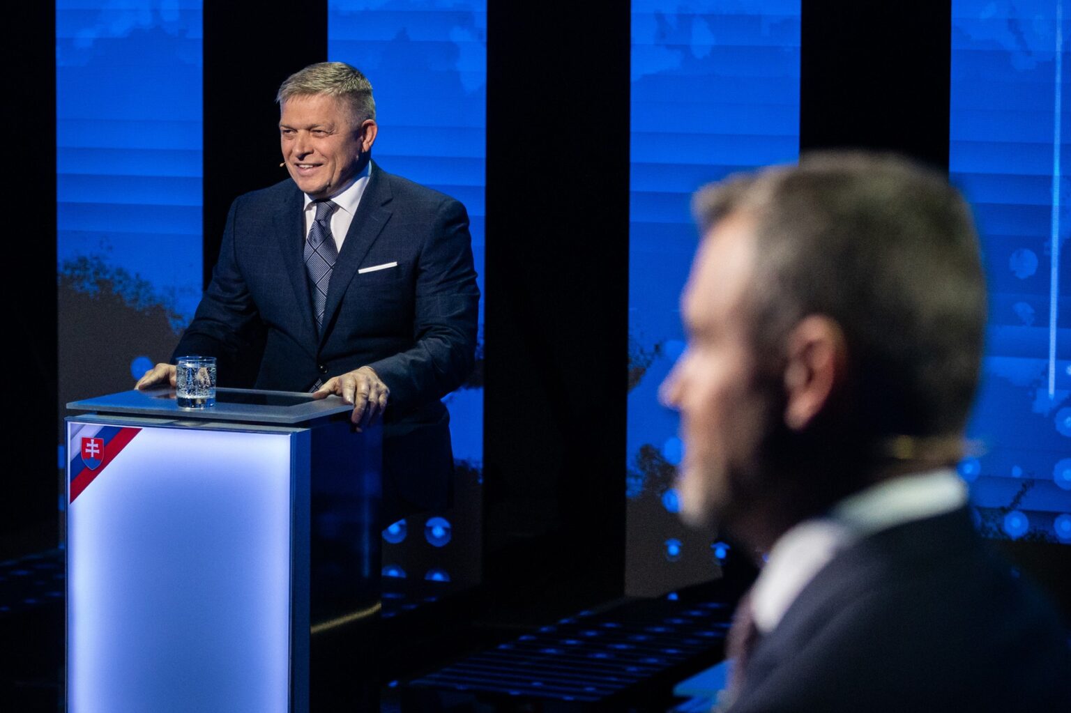 Robert Fico a Peter Pellegrini. Foto: Profimedia.sk
