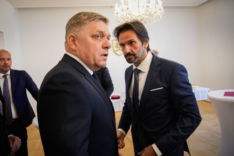 Róbert Fico a Róbert Kaliňák. Foto: Profimedia.sk