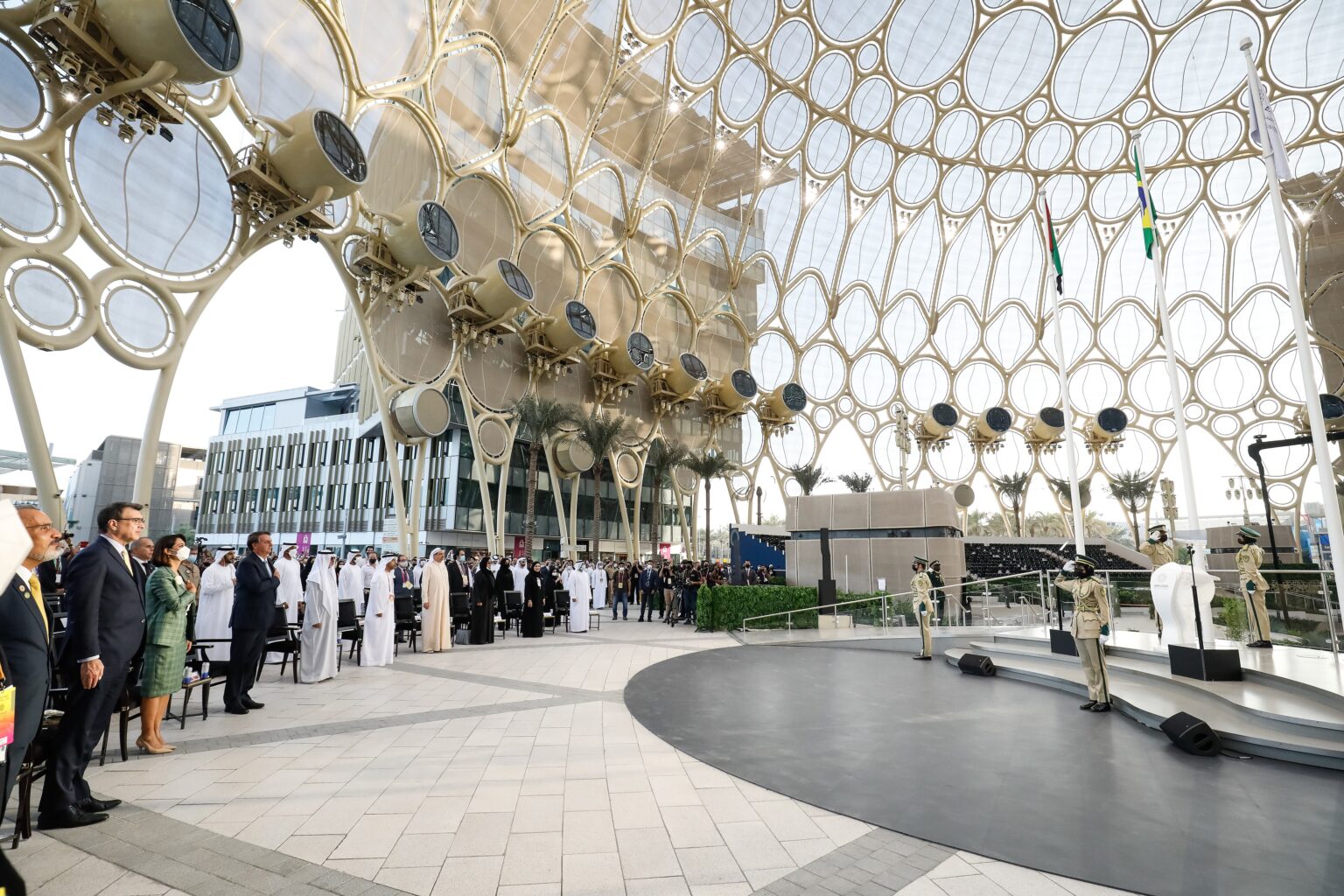 Al Wasl Plaza, výstavisko Expo City, Dubaj. Zdroj: Wikipedia