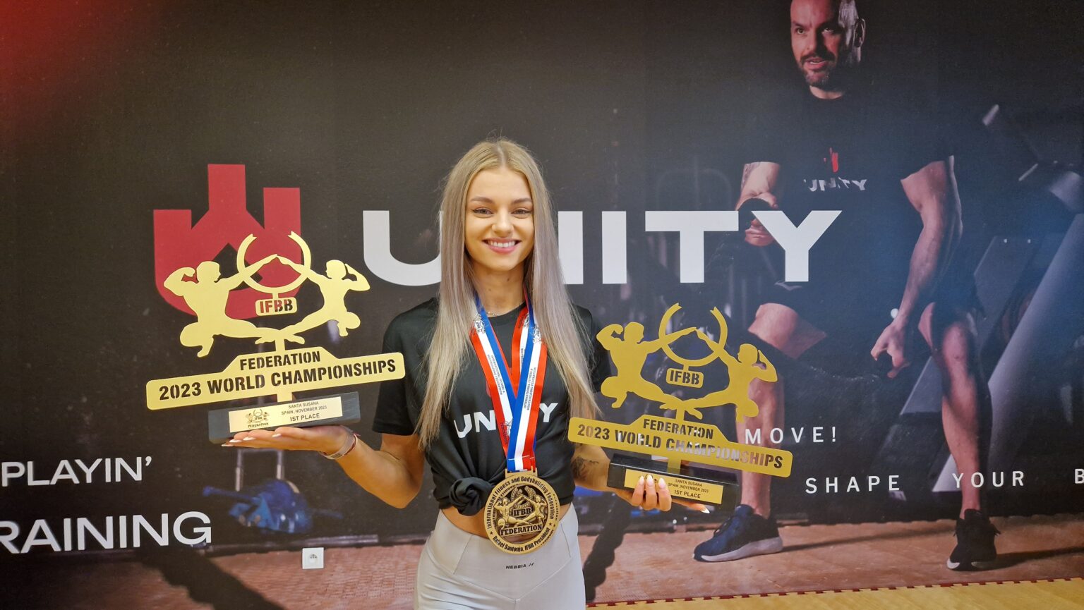 Tatiana Ondrušková má celkovo na konte už sedem zlatých medailí. Zdroj: Osobný archív Tatiany Ondruškovej 