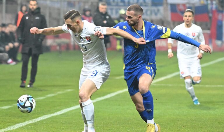 Slováci triumfovali v Bosne, keď vyhrali 2:1 po góloch Boženíka a Šatku