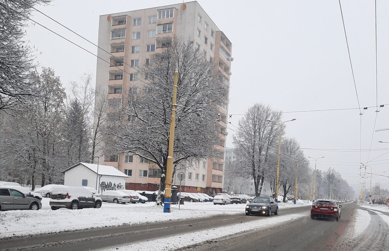 Prešov zatiaľ zimnú údržbu ciest zvláda. Foto: Redakcia