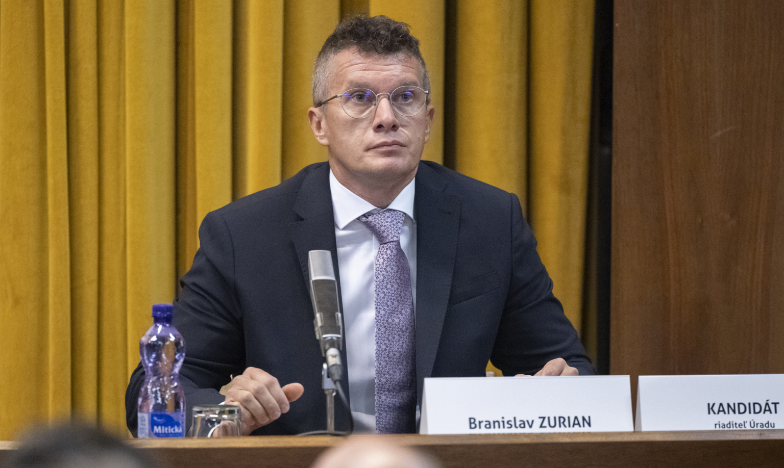 Šéf Úradu inšpekčnej služby (ÚIS) Branislav Zurian.
Foto: Martin Baumann/TASR
