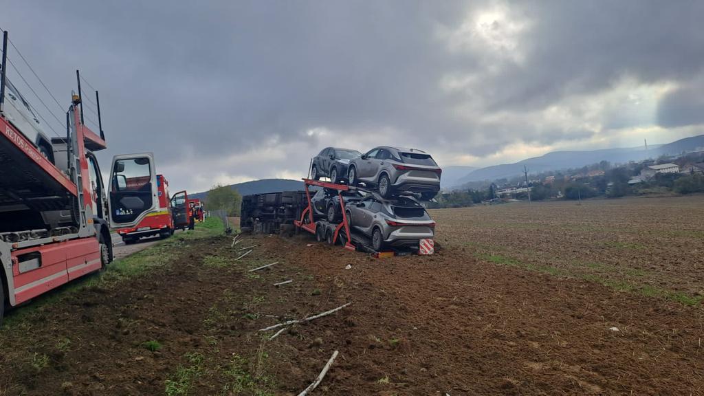 Pozor! Obmedzenie na diaľnici D1 pri Zamarovciach